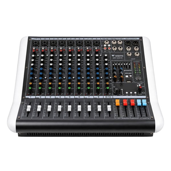 WESTA WM-10PMX 2X500 WATT 10 KANAL POWER MİKSER AMFİ Fiyatı - Merter Elektronik