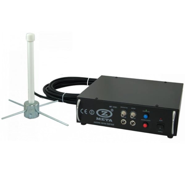 WESTSOUND MT-3101 B VHF-UHF TELSİZ ANONS/EZAN-İÇ-ORTAM YAYIN ÜNİTESİ