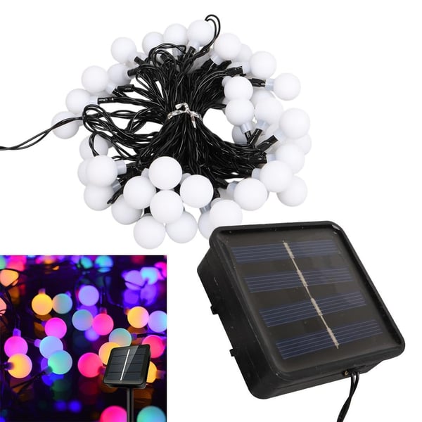 WINNBOSS EKL-12 7 METRE 50 TOP LEDLİ RENKLİ 8 MODLU SOLAR LED