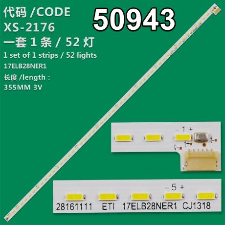 WKSET-5943 36218X1 ETI 17ELB28NER1 E471763 YHT-01 1 ADET LED BAR (52LED)