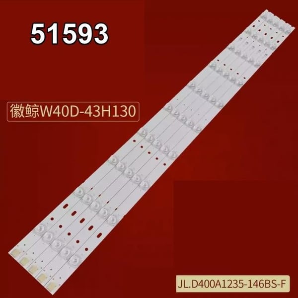 WKSET-6593 36138X5 JL.D400A1235-146BS 5 ADET LED BAR
