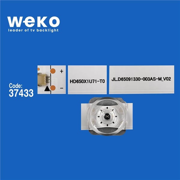 Wkset-6778 37433X6 Crh-Bx65X1U813030T060999P-Rev1.2  6 Adet Led Bar Fiyatı - Merter Elektronik