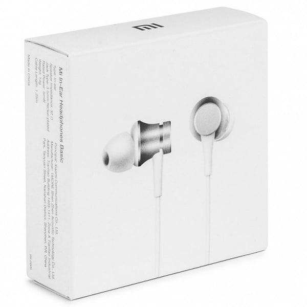 XIAOMI PİSTON BASIC EDITION MİKROFONLU KULAK İÇİ KULAKLIK (SİYAH-BEYAZ)