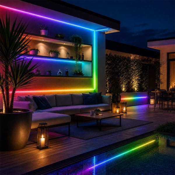 ZMR ZMR-635/B.RG NEON LED ŞERİT RGB 12 VOLT 120 LEDLİ 5 METRE Fiyatı - Merter Elektronik