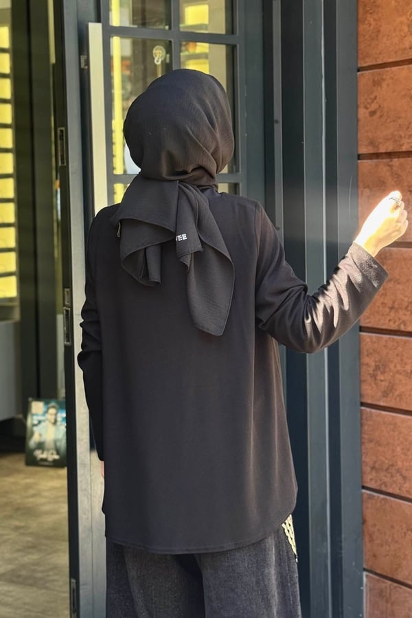 alMARWAH Bluz 102280 Siyah