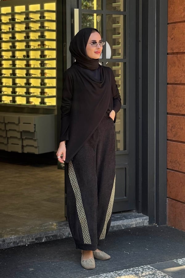 alMARWAH Bluz 102280 Siyah