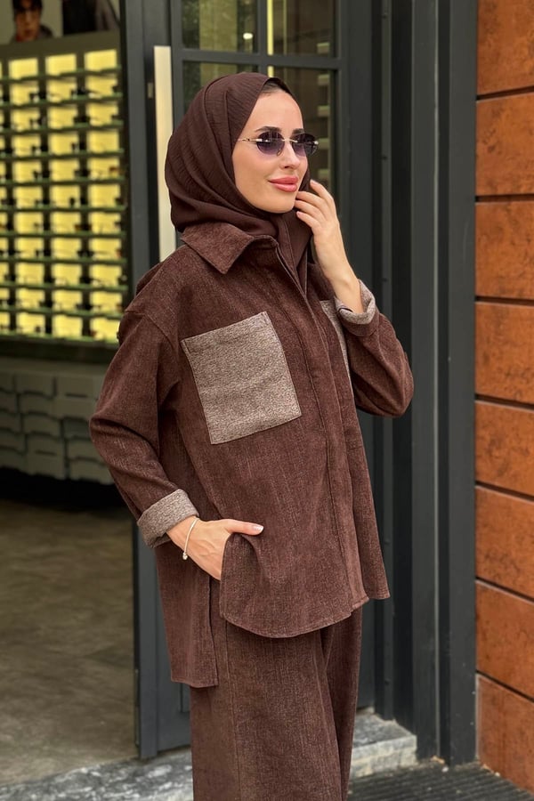 alMARWAH Takım 203105 Kahverengi