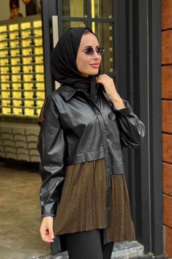 ceremony Gofre Kumaş Tunik 26K153 Orijinal