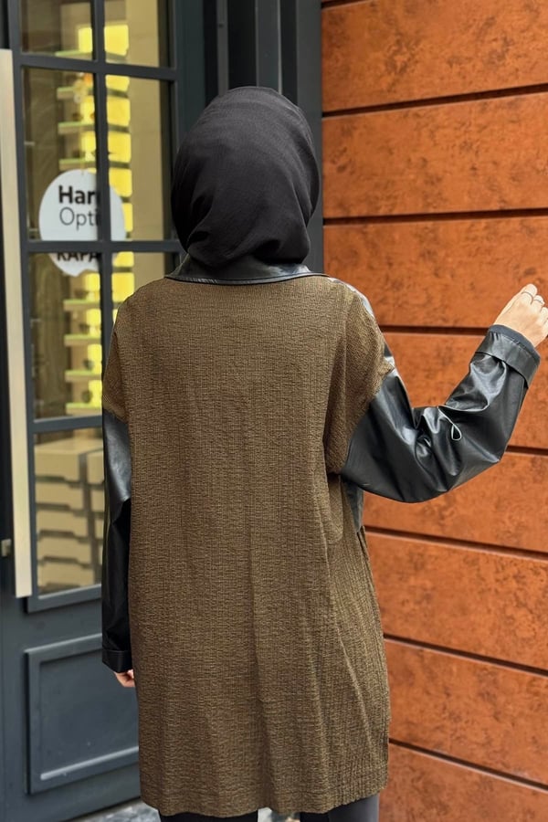 ceremony Gofre Kumaş Tunik 26K153 Orijinal