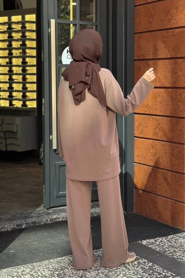 CEREMONY Pantolonlu Takım 26K974 Vizon
