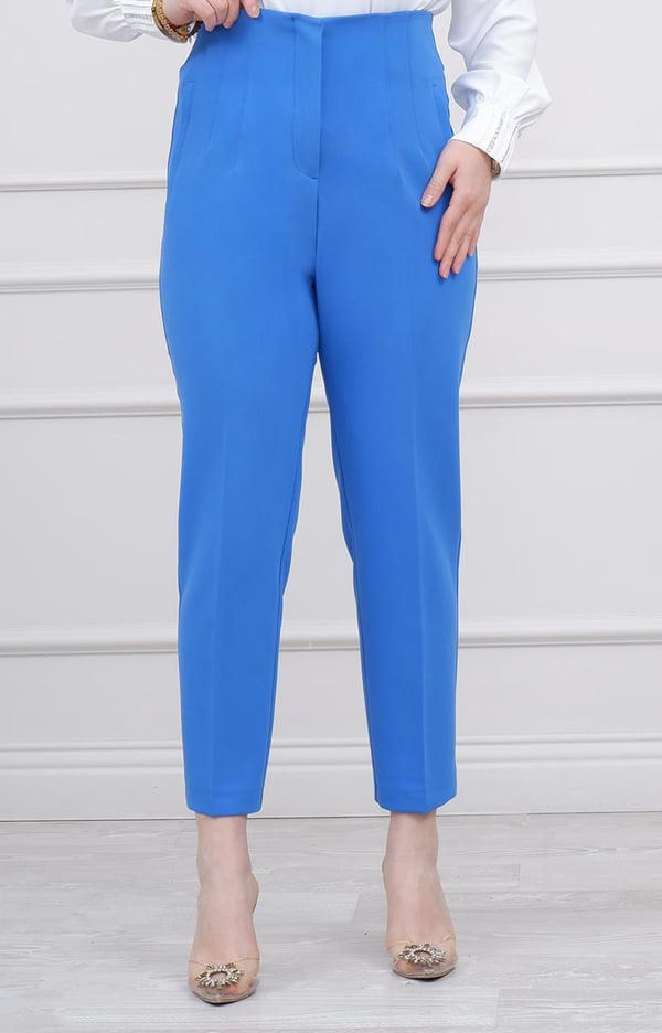EKSHİ Pantolon 4710 Saks Mavi