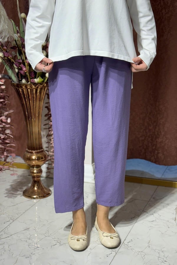 EKSHİ Pantolon EKSHI01 Mor