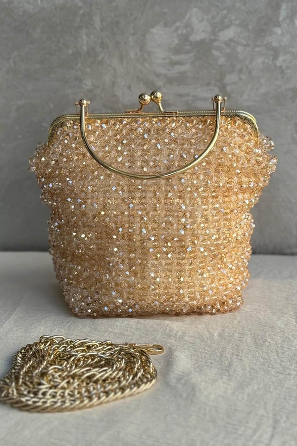 Ekshibutik Mini Çanta EKS11 Gold