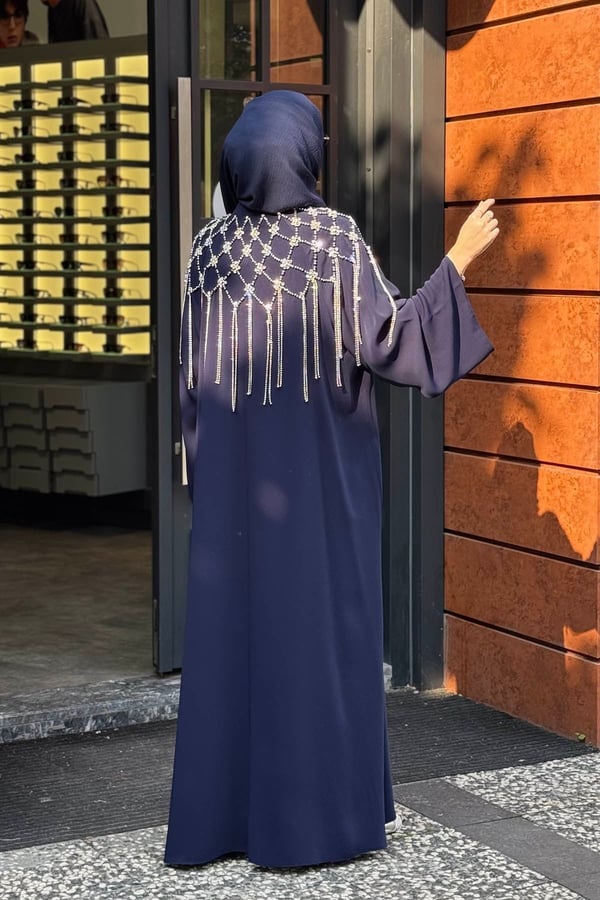 Etrucci Abaya 6261 Lacivert