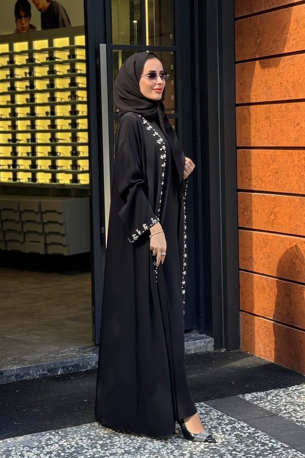 Etrucci Abaya 6273 Siyah
