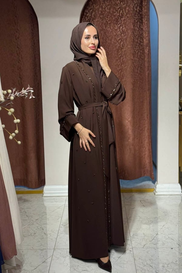 Etrucci Abaya 6278 Kahve