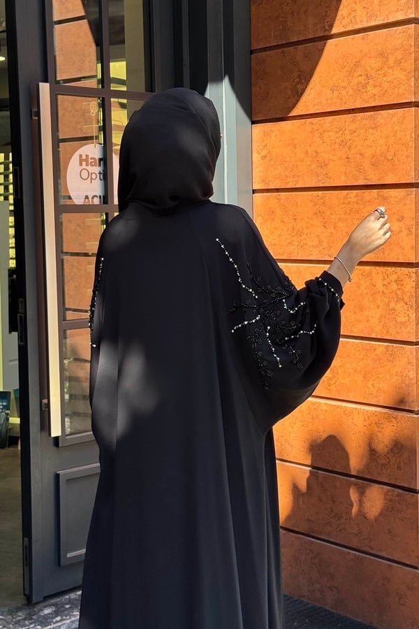 Etrucci Abaya 6314 Siyah
