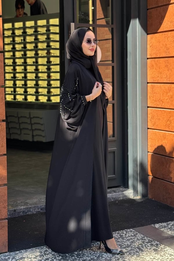 Etrucci Abaya 6314 Siyah