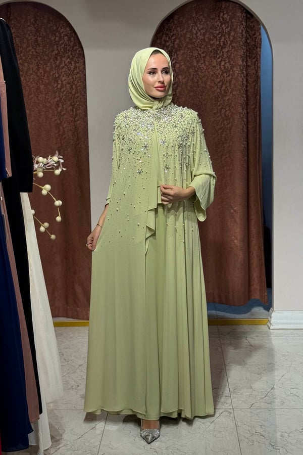 Etrucci Abaya 6324 mimoza