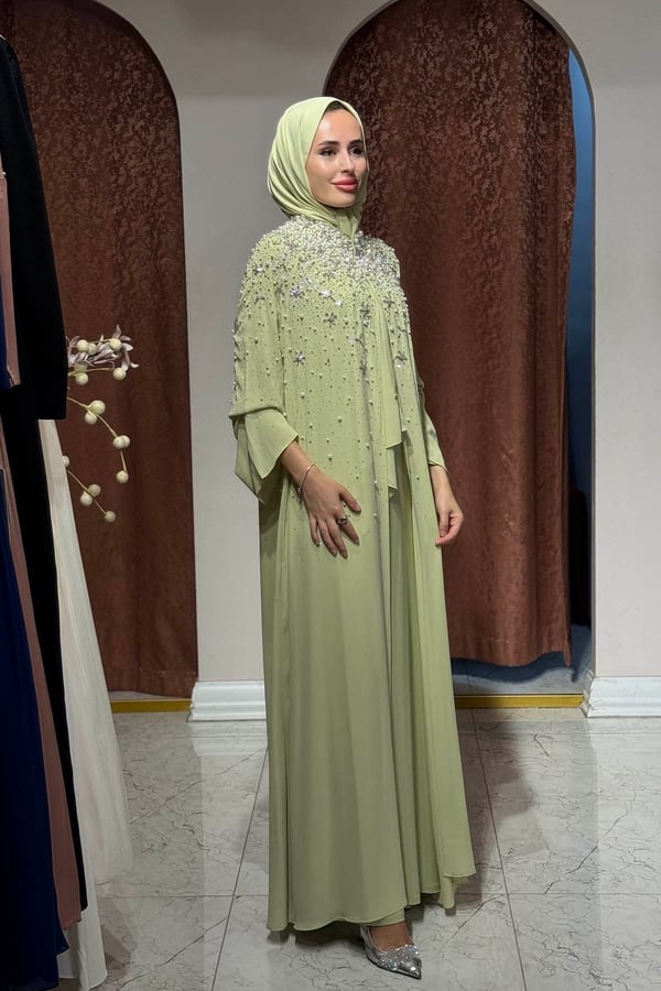 Etrucci Abaya 6324 mimoza