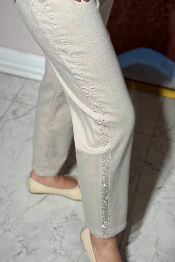 FUAT GÜRŞEN Pantolon 26Y-5413 Bej