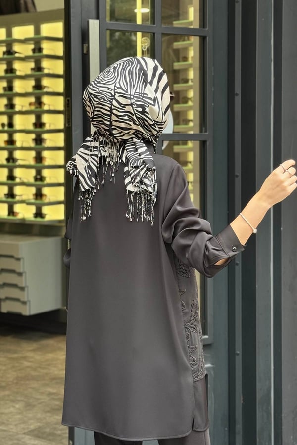 FUAT GÜRŞEN Tunik 26K-6313 Siyah