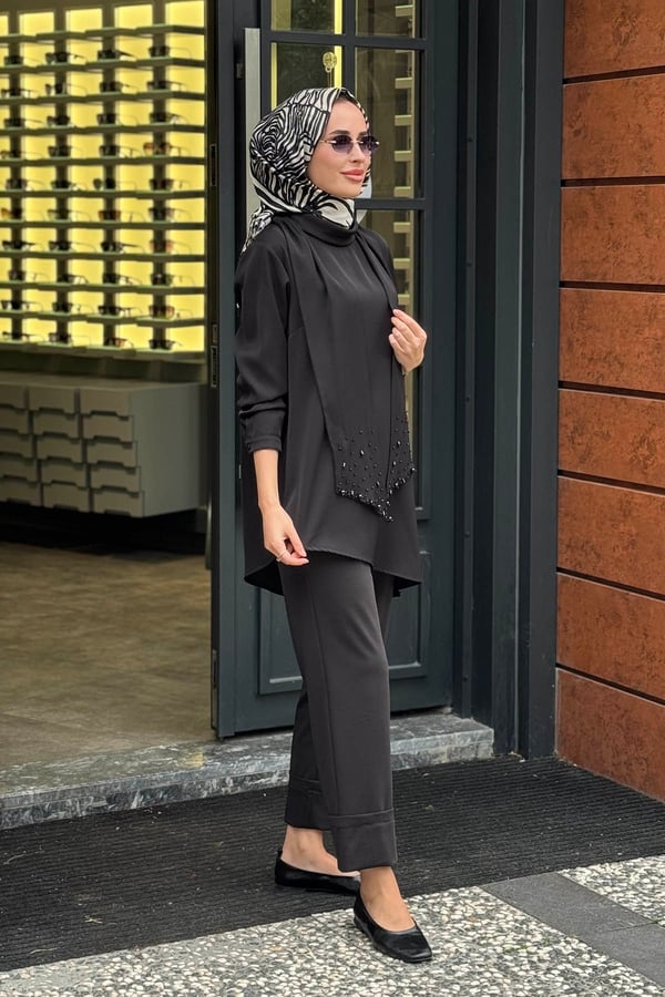 FUAT GÜRŞEN Tunik 26K-6331 Siyah