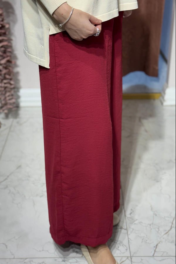 İNVEE Caz  Pantolon 5930 Bordo