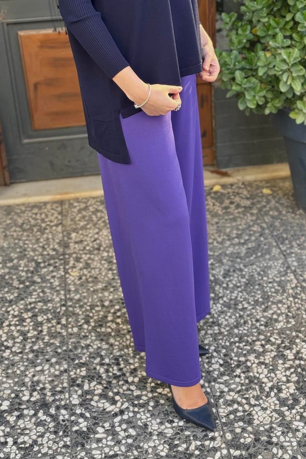 İNVEE Pantolon 5749 Koyu Mor