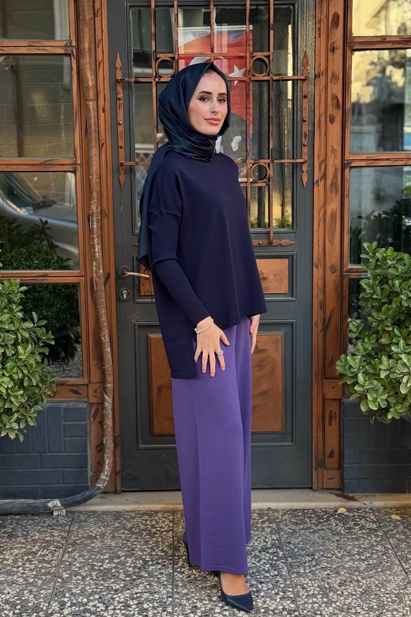 İNVEE Pantolon 5749 Mor