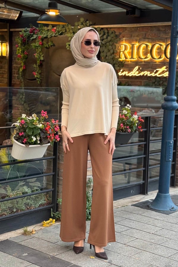 İNVEE Pantolon 5749 Toprak