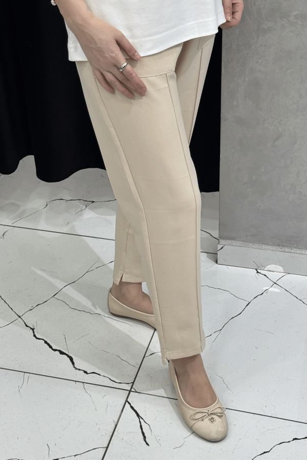 İNVEE Pantolon 6315 Vanilya