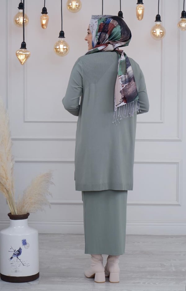 İNVEE Tunik 6222 Küf Rengi