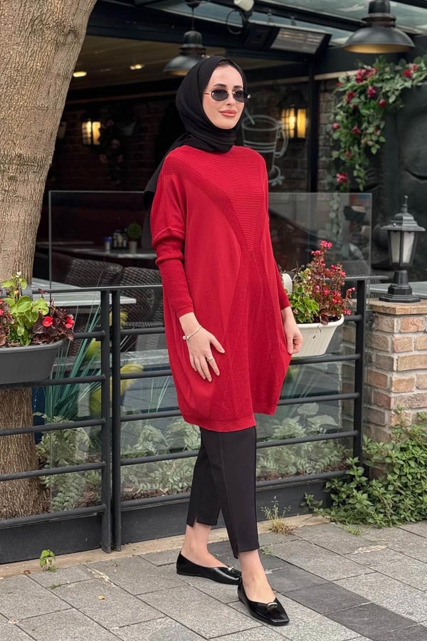 İNVEE Tunik 6923 Bordo
