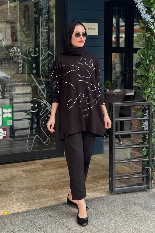 İNVEE Tunik 7226A Siyah