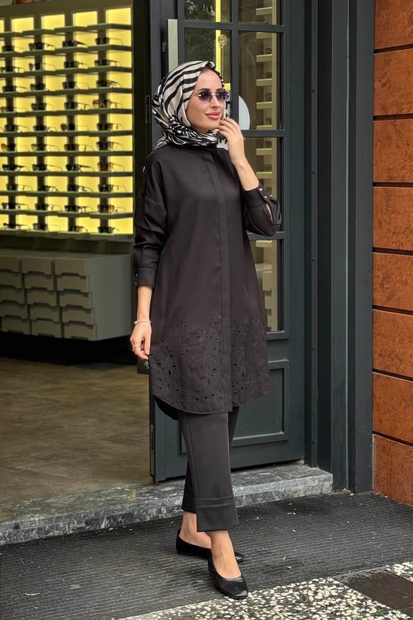KAYRA Tunik KA-A26-21044 Siyah