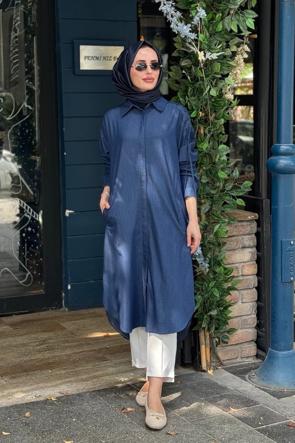 Kayra Tunik KY-B26-81031 Kot Mavi