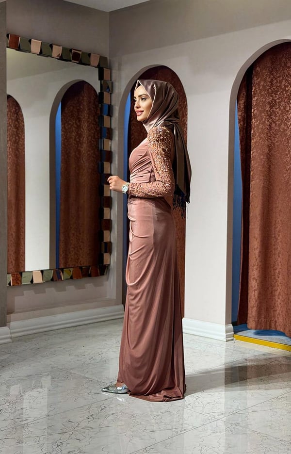 Kenzel Abiye 9203 Camel