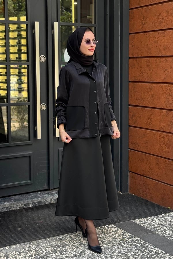 MİSS DALİDA Ceket 3268802 Siyah
