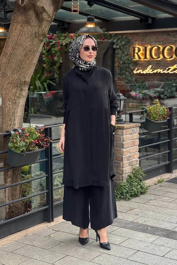MİSS DALİDA Kap T26Y-8008 Siyah