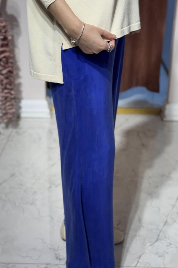 MissWhence Pantolon 33111 Saks Mavi
