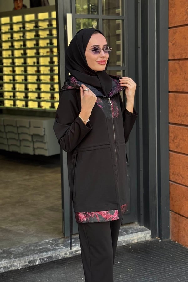 MOOR Brooke Pantolonlu Takım 26W4108 Siyah
