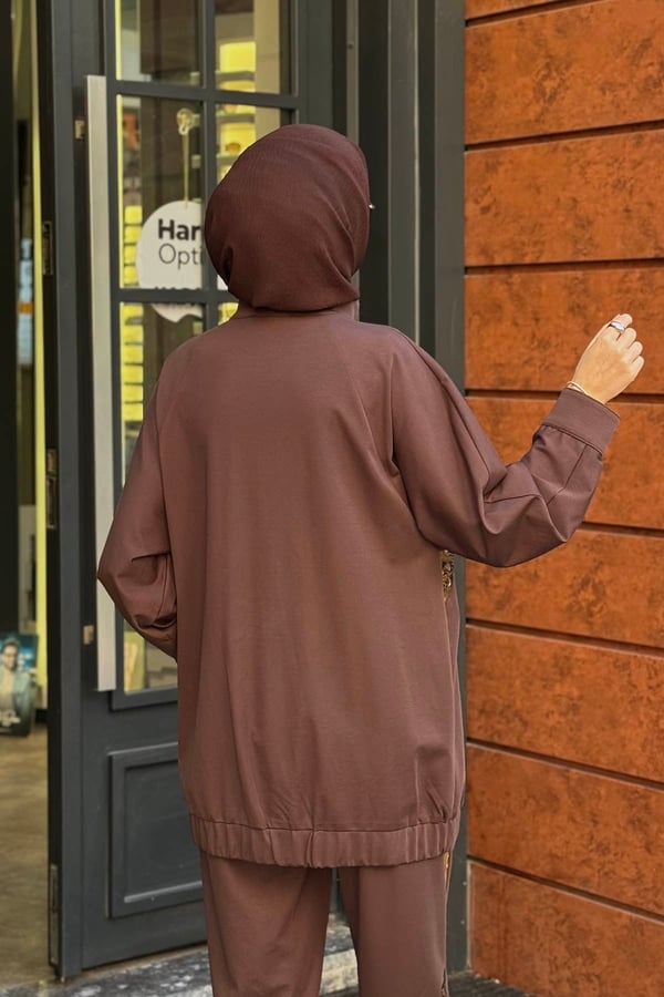 MOOR Monroe Pantolon Takım 26W4109 Kahve