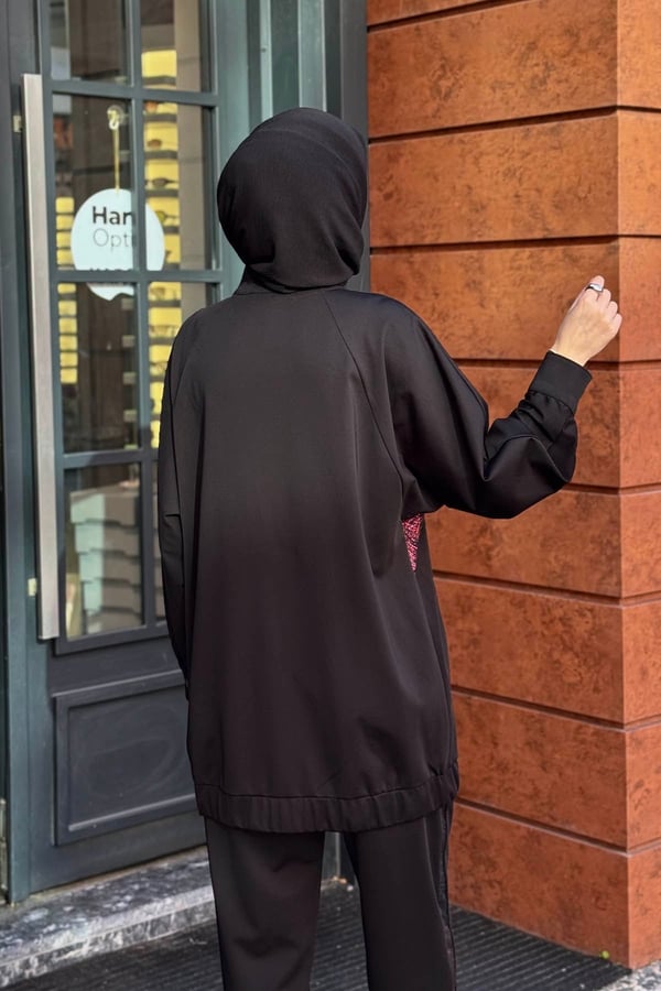 MOOR Monroe Pantolon Takım 26W4109 Siyah