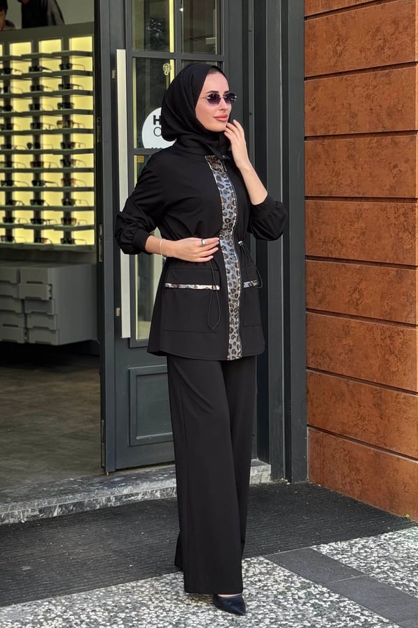 MOOR Raven Pantolonlu Takım 26W4110 Siyah
