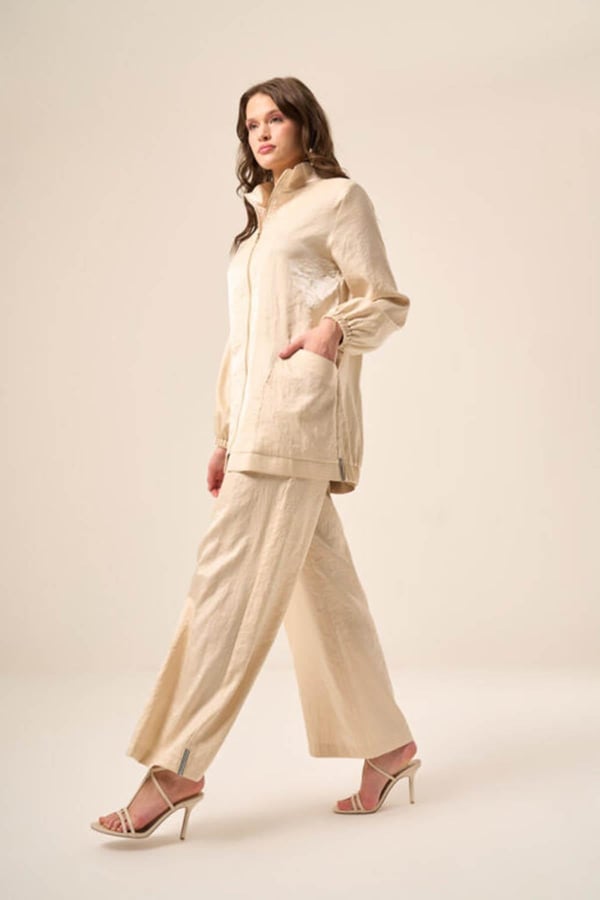 NAKİ & MASCARA Pantolon 24MY3122 Bej