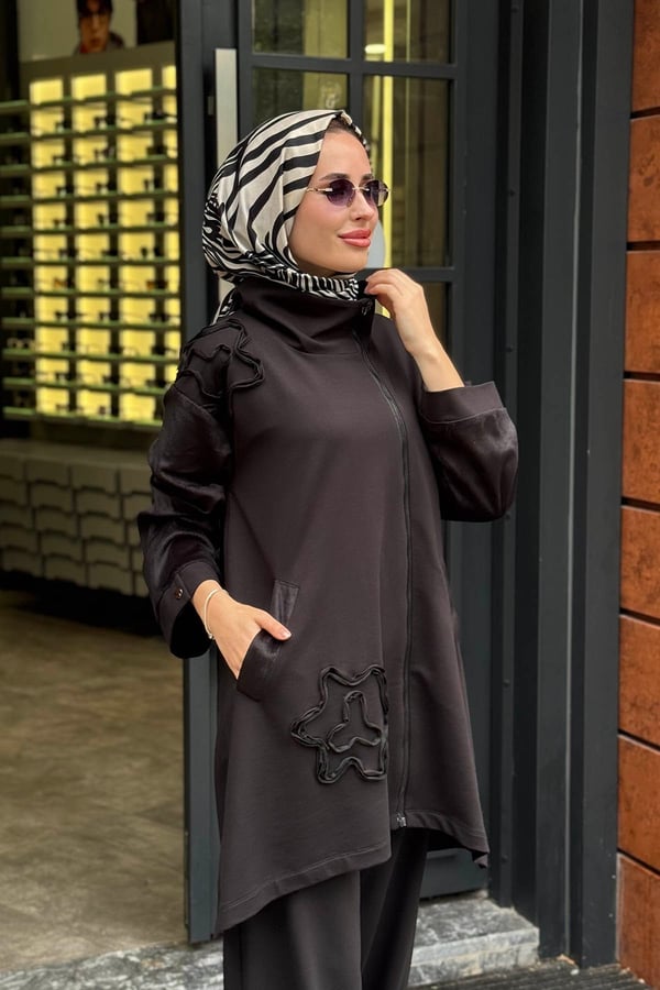 NAKİ & MASCARA Pantolonlu Takım 67MK1102T Siyah
