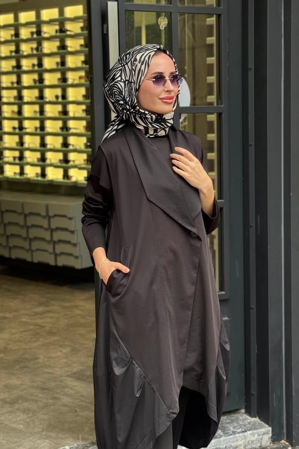 NAKİ & MASCARA Yelek 67MK1117 Siyah