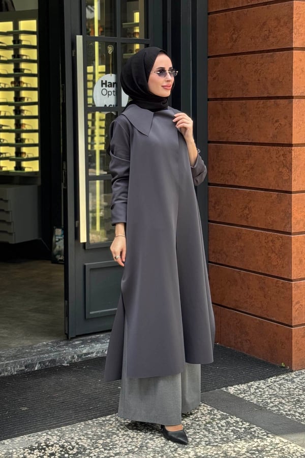 NOİ Scuba Ceket 77304 Antrasit