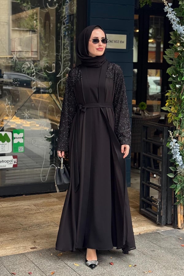 Nurcan Çetin Abaya 10600 Siyah